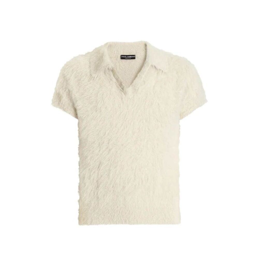 Dolce & Gabbana Men Knit Polo Shirt